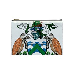 Coat Of Arms Of Ascension Island Cosmetic Bag (medium)  by abbeyz71