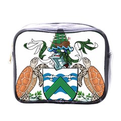 Coat Of Arms Of Ascension Island Mini Toiletries Bags