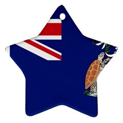 Flag Of Ascension Island Ornament (star) by abbeyz71