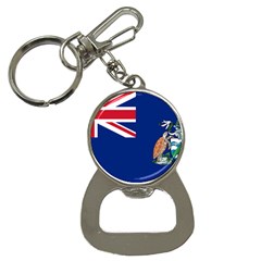 Flag Of Ascension Island Bottle Opener Key Chains by abbeyz71