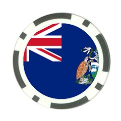 Flag Of Ascension Island Poker Chip Card Guard by abbeyz71