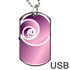  Dog Tag Usb Flash (two Sides)