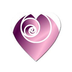 Rose Heart Magnet