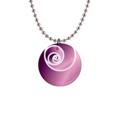 Rose Button Necklaces by Jylart