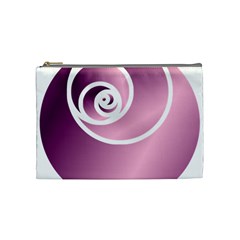 Rose  Cosmetic Bag (medium) 