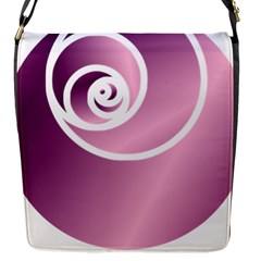 Rose  Flap Messenger Bag (s) by Jylart