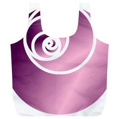 Rose  Full Print Recycle Bags (l)  by Jylart