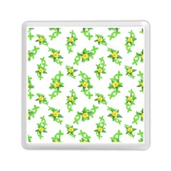 Airy Floral Pattern Memory Card Reader (square)  by dflcprints