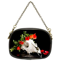 Animal Skull With A Wreath Of Wild Flower Chain Purses (two Sides)  by igorsin