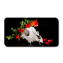 Animal Skull With A Wreath Of Wild Flower Medium Bar Mat by igorsin