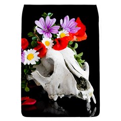 Animal Skull With A Wreath Of Wild Flower Flap Covers (s)  by igorsin