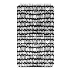 Abstract Wavy Black And White Pattern Memory Card Reader by dflcprints