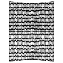 Abstract Wavy Black And White Pattern Back Support Cushion by dflcprints