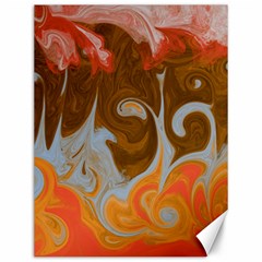 Fire And Water Canvas 12  X 16   by digitaldivadesigns