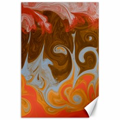 Fire And Water Canvas 24  X 36  by digitaldivadesigns