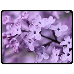 Lilac Fleece Blanket (large)  by LoolyElzayat