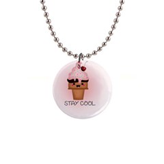 Stay Cool Button Necklaces