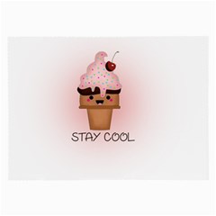 Stay Cool Large Glasses Cloth (2-side) by ZephyyrDesigns