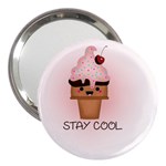 Stay Cool 3  Handbag Mirrors Front