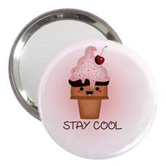 Stay Cool 3  Handbag Mirrors by ZephyyrDesigns