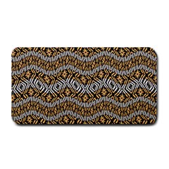 Modern Wavy Geometric Pattern Medium Bar Mats by dflcprints