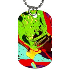 Untitled Island 6 Dog Tag (one Side) by bestdesignintheworld