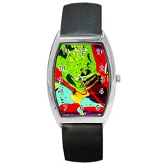 Untitled Island 6 Barrel Style Metal Watch by bestdesignintheworld