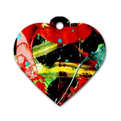 Enigma 1 Dog Tag Heart (two Sides) by bestdesignintheworld