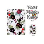 Tropical pattern Playing Cards 54 (Mini)  Front - Heart5