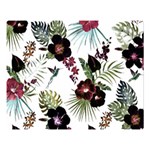 Tropical pattern Double Sided Flano Blanket (Large)  80 x60  Blanket Front