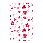 Sweet Shiny Floral Red Memory Card Reader Front