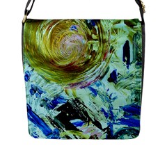 June Gloom 6 Flap Messenger Bag (l)  by bestdesignintheworld