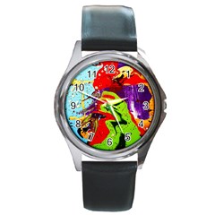 Untitled Island 5 Round Metal Watch by bestdesignintheworld