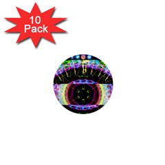 Crowned Existence Of Neon 1  Mini Button (10 Pack)  by TheExistenceOfNeon2018