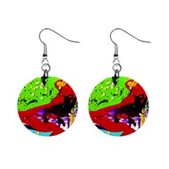 Untitled Island 4 Mini Button Earrings by bestdesignintheworld