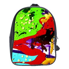 Untitled Island 4 School Bag (large) by bestdesignintheworld