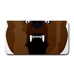 Bear Brown Set Paw Isolated Icon Medium Bar Mats by Nexatart