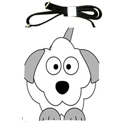 Animal Cartoon Colour Dog Shoulder Sling Bags by Nexatart