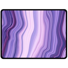 Marbled Ultra Violet Fleece Blanket (large)  by NouveauDesign