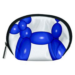 Poodle Dog Balloon Animal Clown Accessory Pouches (medium)  by Nexatart