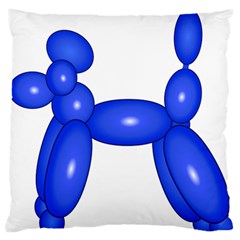 Poodle Dog Balloon Animal Clown Standard Flano Cushion Case (one Side) by Nexatart