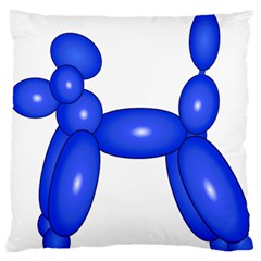 Poodle Dog Balloon Animal Clown Standard Flano Cushion Case (two Sides) by Nexatart