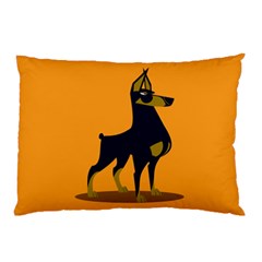 Illustration Silhouette Art Mammals Pillow Case (two Sides)