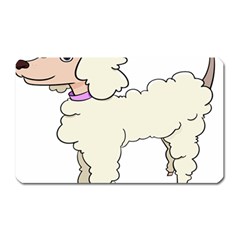 Poodle Dog Breed Cute Adorable Magnet (rectangular) by Nexatart