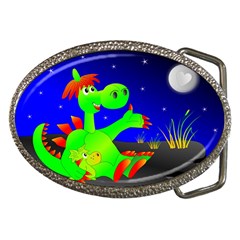 Dragon Grisu Mythical Creatures Belt Buckles by Nexatart