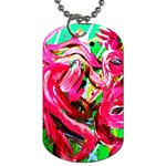 Flamingo   Child Of Dawn 5 Dog Tag (Two Sides) Back