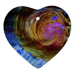 June Gloom 2 Heart Ornament (two Sides) by bestdesignintheworld