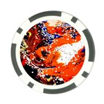 Smashed Butterfly 2 Poker Chip Card Guard Front