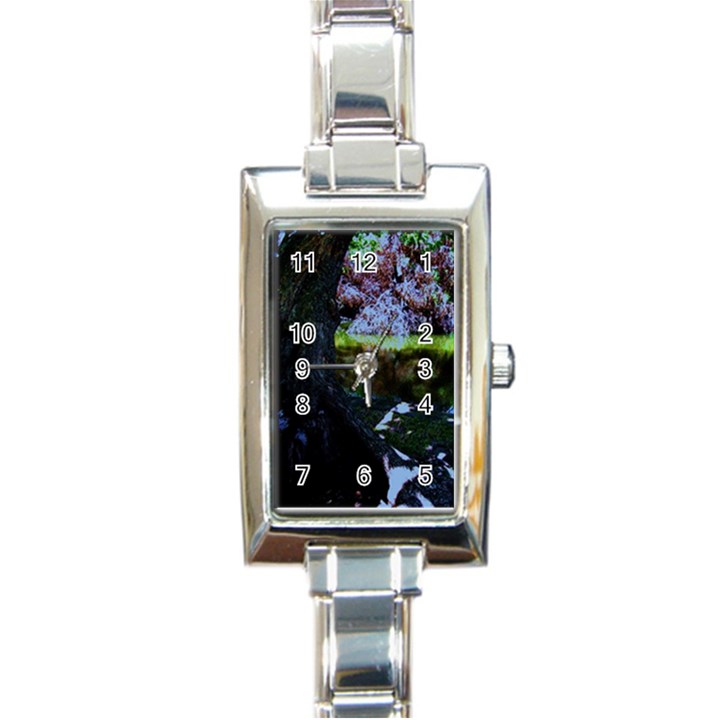 Hot Day In Dallas 32 Rectangle Italian Charm Watch