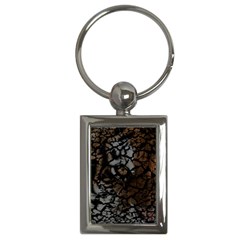 Earth Texture Tiger Shades Key Chains (rectangle)  by LoolyElzayat